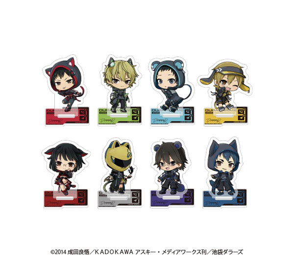 デュラララ！！×2 ランダム ミニキャラアクリルスタンド アニマルサイバーver 8個入りBOX[リアライズ]《０７月予約》