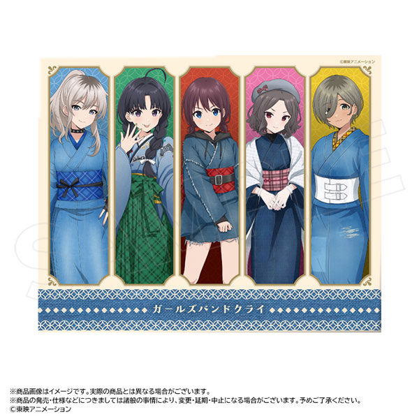 アニメ「ガールズバンドクライ」 描き下ろし和装デニムver. キャンバスボード[ANICRAFT]《０６月予約》