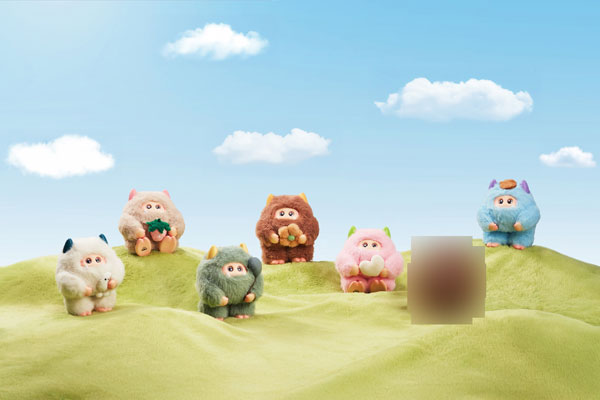 GIGGLE MONSTER マシュマロ・ドリームズ シリーズ ビニールぬいぐるみ