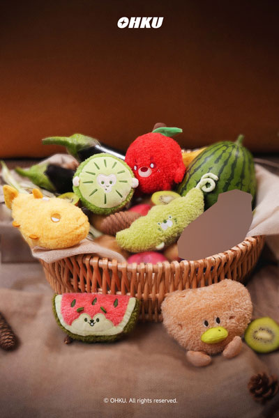 JUICYPALS COLLECTIVE シリーズ ぬいぐるみチャーム ブラインドボックス 6個入りBOX[OHKU]《０６月仮予約》