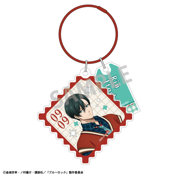 ブルーロック ワイヤーリングアクリルキーホルダー 糸師凛 カントリーファッション[カミオジャパン]《０７月予約》