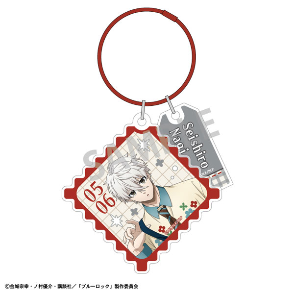 ブルーロック ワイヤーリングアクリルキーホルダー 凪誠士郎 カントリーファッション[カミオジャパン]《０７月予約》