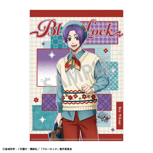 ブルーロック A4シングルクリアファイル 御影玲王 カントリーファッション[カミオジャパン]《０７月予約》