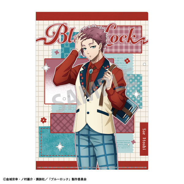 ブルーロック A4シングルクリアファイル 糸師冴 カントリーファッション[カミオジャパン]《０７月予約》