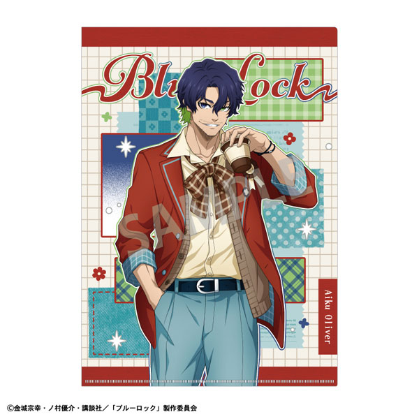 ブルーロック A4シングルクリアファイル オリヴァ・愛空 カントリーファッション[カミオジャパン]《０７月予約》