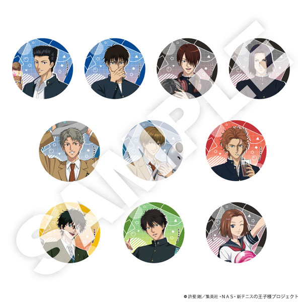 新テニスの王子様 トレーディング缶バッジ Vol.5 10個入りセット[DMM
