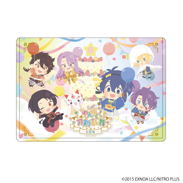 硬質クリアケース「わんぱく！刀剣乱舞」01/総柄[A3]《０６月予約》