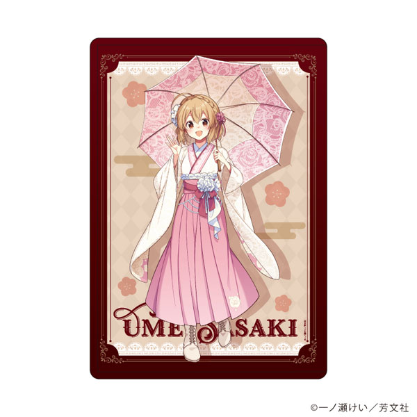 キャラクリアケース「花唄メモワール」06/佐々木梅(描き下ろしイラスト)[A3]《０６月予約》