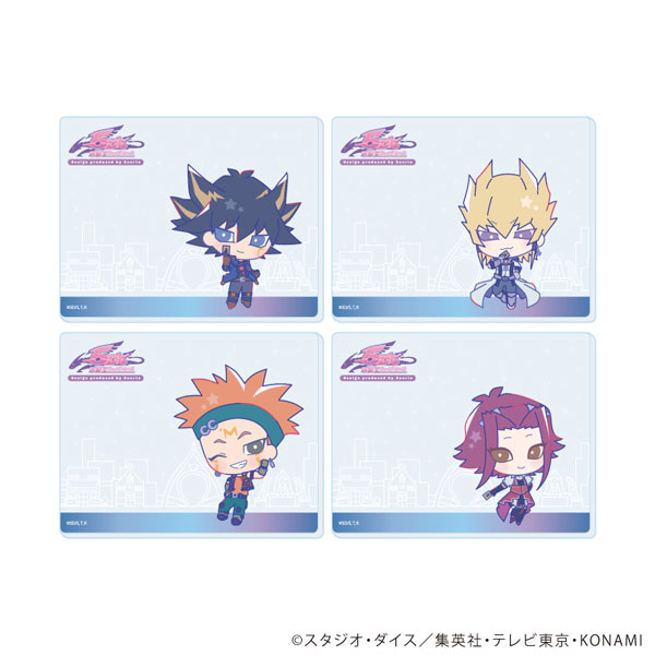 コレクションシート「遊☆戯☆王5D’s Design produced by Sanrio」01/コラボイラスト 4個入りBOX[A3]《０６月予約》