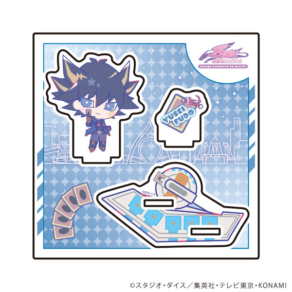 アクリルスタンドプレート「遊☆戯☆王5D’s Design produced by Sanrio」01/不動遊星(コラボイラスト)[A3]《０６月予約》