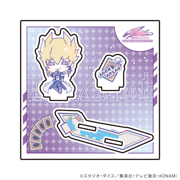 アクリルスタンドプレート「遊☆戯☆王5D’s Design produced by Sanrio」02/ジャック・アトラス(コラボイラスト)[A3]《０６月予約》