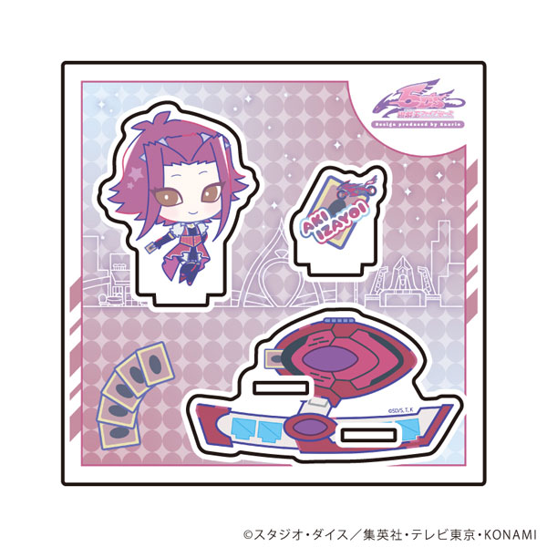 アクリルスタンドプレート「遊☆戯☆王5D’s Design produced by Sanrio」04/十六夜アキ(コラボイラスト)[A3]《０６月予約》