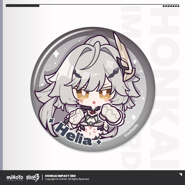 崩壊3rd MEMEシリーズ 缶バッジ ヘリア[miHoYo]《発売済・在庫品》