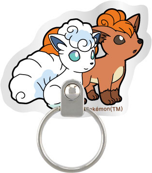 ポケットモンスター ダイカットマルチリング ロコン＆アローラロコン