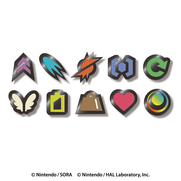 カービィのエアライダー パワーアップアイテムピンズコレクション 10個入りBOX[エンスカイ]《０７月予約》