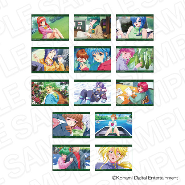 ときめきメモリアル クリアブロマイド 新グラフィック 13個入りセット