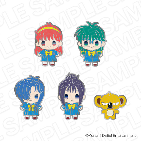 ときめきメモリアル ピンズバッジ A 5個入りセット