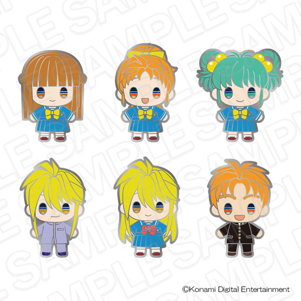 ときめきメモリアル ピンズバッジ C 6個入りセット