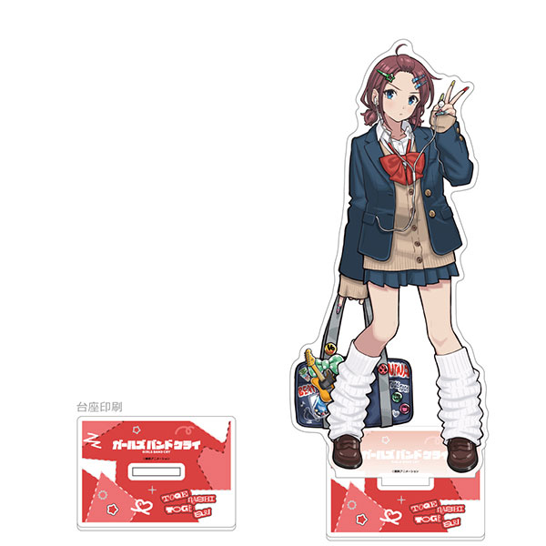 ガールズバンドクライ]描き下ろし特大アクリルスタンド(井芹仁菜/平成