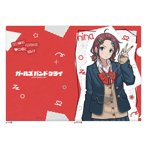 ガールズバンドクライ]描き下ろしクリアファイル(井芹仁菜/平成ギャル