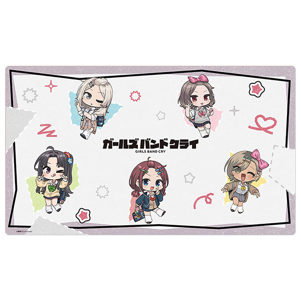 ガールズバンドクライ]ラバーマット(ミニキャラ/平成ギャル)[カーテン