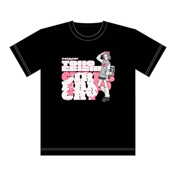 ガールズバンドクライ]描き下ろしTシャツ(海老塚智/平成ギャル)Mサイズ