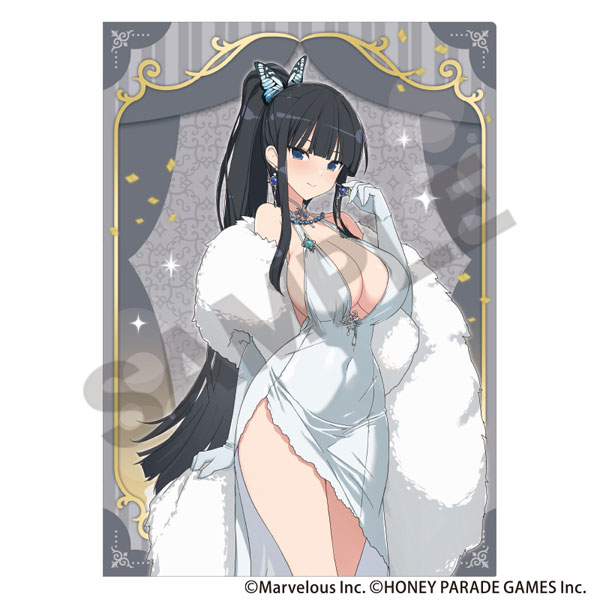 シノビマスター 閃乱カグラ NEW LINK シングルクリアファイル 斑鳩 パーティードレス[クラックス]《０７月予約》