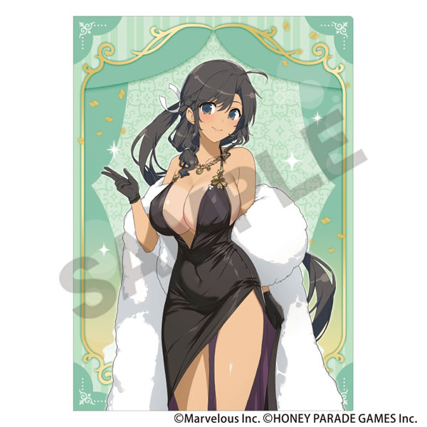 シノビマスター 閃乱カグラ NEW LINK シングルクリアファイル 焔 パーティードレス[クラックス]《０７月予約》