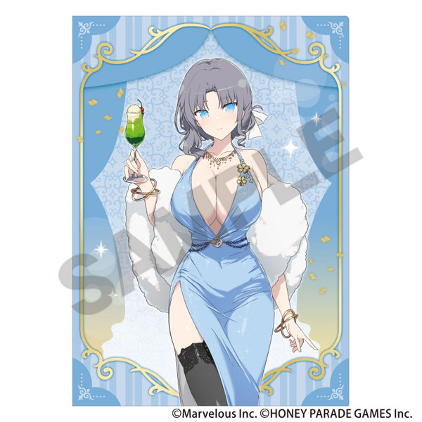 シノビマスター 閃乱カグラ NEW LINK シングルクリアファイル 雪泉 パーティードレス[クラックス]《０７月予約》