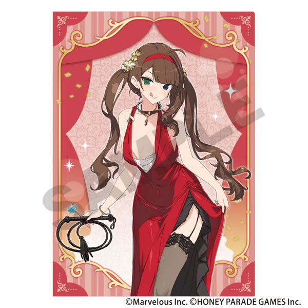 シノビマスター 閃乱カグラ NEW LINK シングルクリアファイル 両備 パーティードレス[クラックス]《０７月予約》