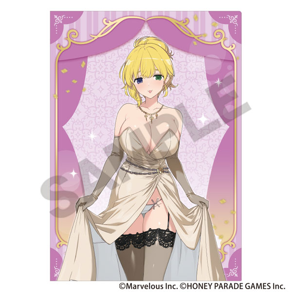 シノビマスター 閃乱カグラ NEW LINK シングルクリアファイル 両奈 パーティードレス[クラックス]《０７月予約》