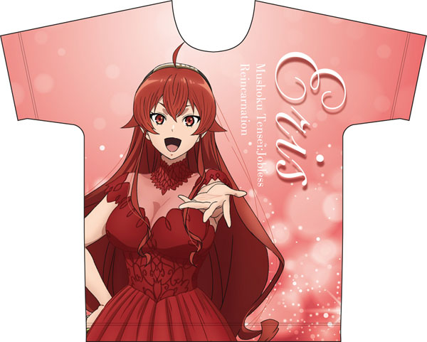 d#️⃣#️⃣無職転生#️⃣#️⃣　エリス・グレイラット　グラフィック　Tシャツ 無職転生III ～異世界行ったら本気だす～ フルグラフィックTシャツ