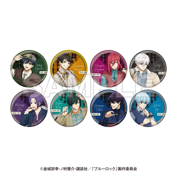 TVアニメ「ブルーロック」BLUE LOCK SCRAMBLE-渋谷制覇- トレーディンググリッター缶バッジ 8個入りBOX