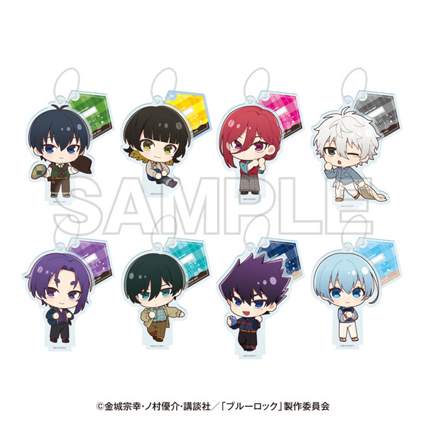 TVアニメ「ブルーロック」BLUE LOCK SCRAMBLE-渋谷制覇- トレーディングミニキャラアクリルスタンドチャーム 8個入りBOX