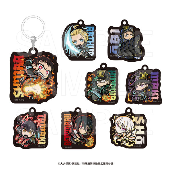TVアニメ『炎炎ノ消防隊 参ノ章』E-DINER トレーディングアクリルチャーム 8個入りBOX
