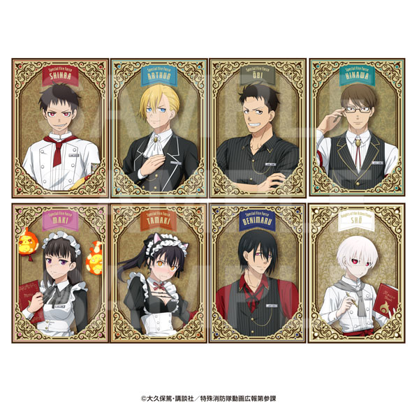 TVアニメ『炎炎ノ消防隊 参ノ章』E-DINER トレーディングインスタントフォト風カード 8個入りBOX