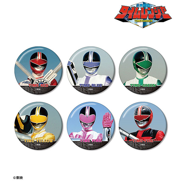未来戦隊タイムレンジャー トレーディング缶バッジ 6個入りBOX[アルマ