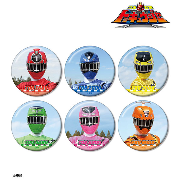 烈車戦隊トッキュウジャー トレーディング缶バッジ 6個入りBOX[アルマビアンカ]《０７月予約》