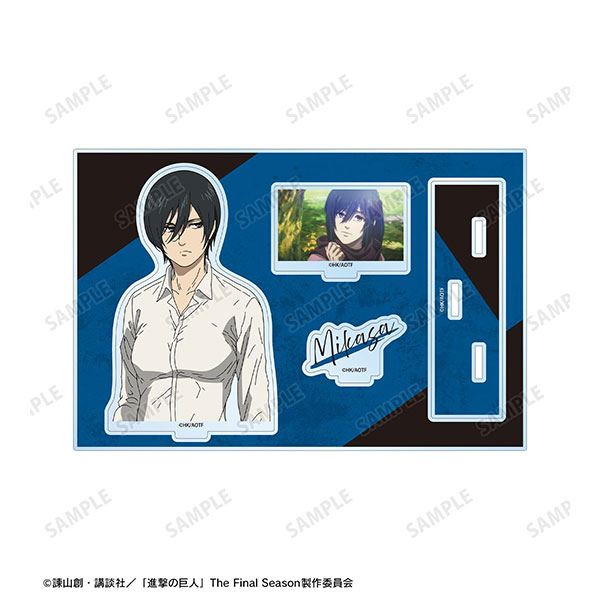 TVアニメ『進撃の巨人』 ミカサ パーツ付きBIGアクリルスタンド vol.3[アルマビアンカ]《０７月予約》