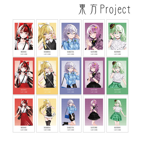 東方Project 松本能人イラスト ウォッチコーデver. トレーディングAni-Frame 15個入りBOX