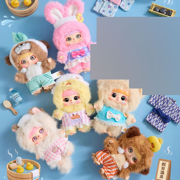 Kitten 休日の温泉旅行シリーズ トレーディングプラッシュ 6個入りBOX