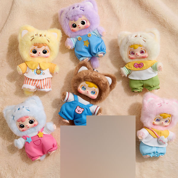 SAMUEL Happy Meow houseシリーズ トレーディングプラッシュ 6個入りBOX