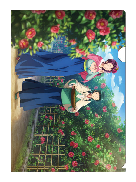 薬屋のひとりごと クリアファイル(椿)[東宝]《０７月予約》