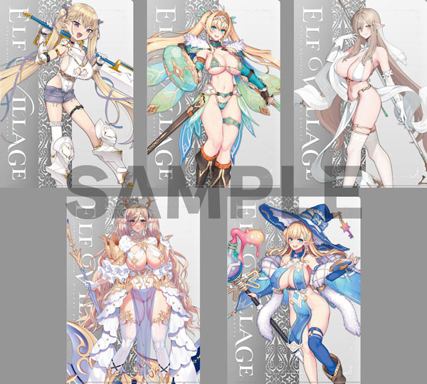 【限定販売】エルフ村 クリアファイル5枚セット Vol.3[ホビージャパン]《０６月予約》