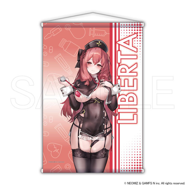 【限定販売】ブラウンダスト2 B2タペストリー リベルタ ナースVer.[ホビージャパン]《０８月予約》