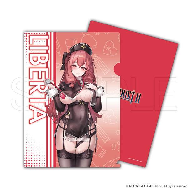 【限定販売】ブラウンダスト2 クリアファイル リベルタ ナースVer.[ホビージャパン]《０８月予約》