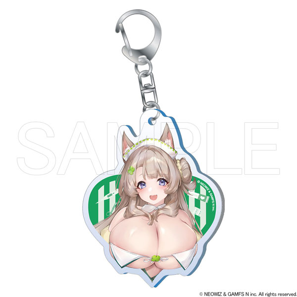 [Limited Sale] Brown Dust 2 Acrylic Key Holder Tillners Ver. [Hobby Japan]《August Reservation》