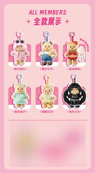 X11 SPACE×BUTTERBEAR OOTDシリーズ トレーディングプラッシュ 6個入りBOX[X11 SPACE]【送料無料】《発売済・在庫品》