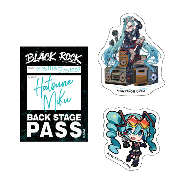 初音ミク ドン・キホーテフェア2025 ステッカー3枚セット バンドver