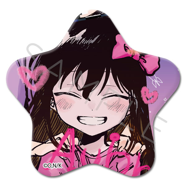 『OMORI』 星形缶バッジ B (オーブリー)[シンクイノベーション]《０７月予約》